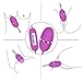 USB Bullet Egg Vibrator,LUV-SPOT Multi-Speed Powerful Waterproof Wand Massager Control Vibrating Stimulator Vaginal Kegal Balls for Women or Couple (Purple)