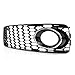 Ancher Black Fog Light Grilles w/Chrome Trim Ring fit for Audi A5/S5 B8 S-Line RS5 Style 2008 2009 2010 2011 2012 08-12 Notice: for S-Line Bumpers Only!! Not for Standard Bumpers!!