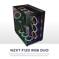 NZXT F120 RGB Duo - 120mm Dual-Sided RGB Fan – 20