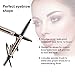 Eyebrow Tattoo Pen,Eyebrow Pencil,Waterproof & Smudge-Proof Eyebrow Pen with Brush,Creates Natural Looking Brows 2 packs