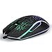 Gaming Mouse MARVO 7 Color LED Backlit Laptop Mouse 2400 DPI 6 Button USB Wired Computer PC Mouse Gamer Mouse with LED Backlight USB Mice Fit for PC/Laptops/Computer, Ergonomic Designthumb 1