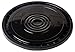 Hudson Exchange Reusable Easy Peel Lid for 3.5, 5, 6, and 7 gal Buckets, HPDE (Black, 1 Pack)