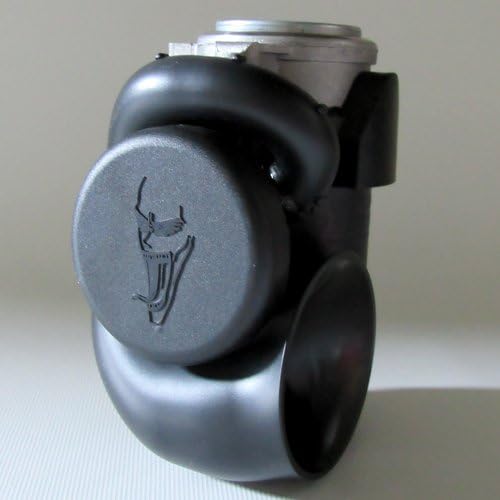 Screaming Banshee Shockwave Air Horn 2-Pack ~ Dual Volume ~ 123 Decibel Twin Horn for Motorcycles Cars Scooters Boats, Trucks ATVs SUVs with Pulsing Headlight High Beam