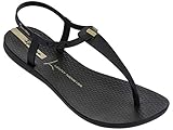 Ipanema Women's Premium Lenny Desire Flat Sandal, Black, 9 M US