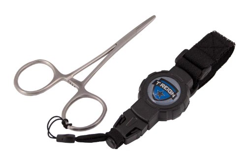 T-reign fishing forceps with small retractable gear tet…