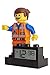 ClicTime 9003967 Emmet Kids Minifigure Light Up Alarm Colour | Plastic | 9.5 inches Tall | LCD Display | boy Girl | Official Lego Movie 2 Clock