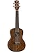Luna Maluhia Peace Concert Ukulele with Gig Bag, Satin Natural