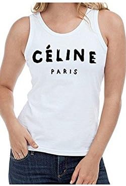 Celine Paris Rihanna Swag Wasted Women Tank S M L XL XXL (S)