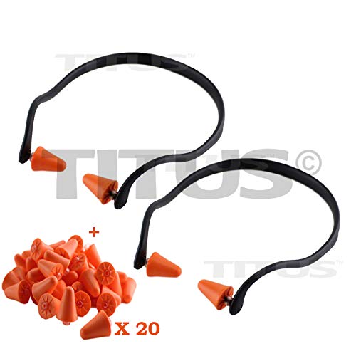 TITUS U-Band - Reuseable Banded Ear Plugs Certified 25NRR CE EN 352-1 ANSI S3.19 Approved - Thumbnail 6
