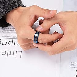 King Will GENTLEMENT Men's Tungsten Carbide Rings