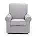 Delta Children Avery Upholstered Glider, Heather