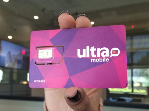 Ultra Mobile Dual Cut Micro & Regular Sim Card - Thumbnail 3