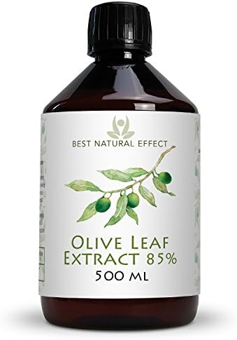 Olive Leaf Extract 85% | 500 ml | Very high Oleuropein Level | Highest bioavailability | Controlled Quality || Best Natural Effect