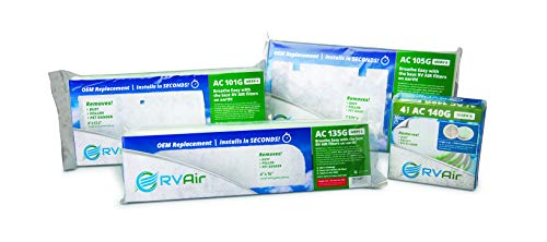 RV AC Filter - Air Conditioner Replacement - Travel Trailer Accessories - Air Cleaner for Camper - RV Vent - Easy To Install -13.75 x 7.375 x 0.75 in (1 Filter for AC 101G) - Thumbnail 5