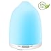 Essential Oil Diffuser, 8 Color Changing LED Lights 120ml Aromatherapy Oil Diffuser with Adjustable Mist Mode Waterless Auto Shut-off humidifier