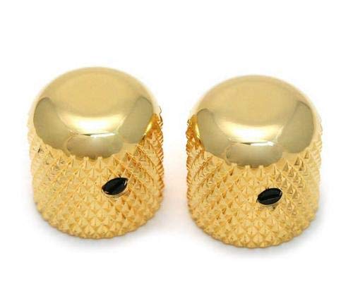 ALLPARTS MK-0110-002 Gold Dome Knobs, Set of 2