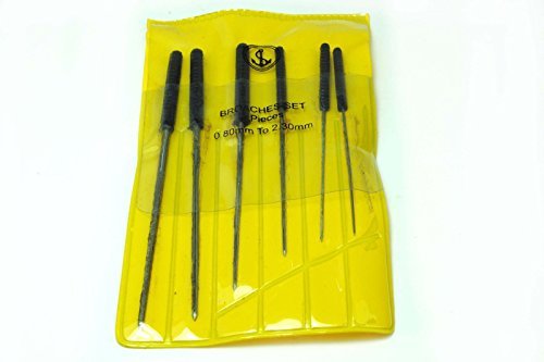 Proops Set x 6 Cutting Broaches, 0.8MM - 2.30 MM. Watches, Clocks, Watchmakers. (S7024) Free UK Postage