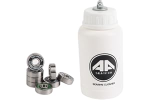 Premium Precision Skate Bearings Cleaner Kit,Pack of 8 Ball Bearings for Inline,Roller Skates