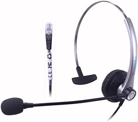 Xintronics Call Center Telephone RJ11 Headset Headphone for Cisco IP Telephone 7931 7940 7960 7970 7962 7975 7961 7971 7960 M12 M22 (AVAYA-16XX-96XX)