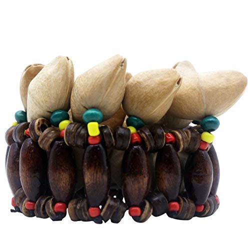 difcuyg5Ozw Dora Nutshell Wrist Hand Bell African Drummer Handmade Durable Musical Instrument Accessories