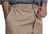Pembrook Men's Elastic Waist Casual Pants Twill Pants with Zipper and Button - 3XL - Tan