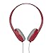 Skullcandy S5URHT-462 Uproar Tap and Go On-Ear Headphone with Mic, Red