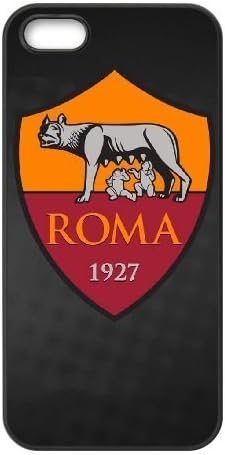 As Roma Logo iPhone 5 5s Cell Phone Case Black xlb-239408