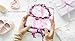 Baby Monthly Milestone Blanket Girl - Unicorn Plush Fleece Baby Photography Backdrop Memory Blanket for Newborns Large - New Moms Baby Shower Gift Set