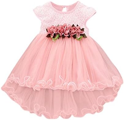 Feteso Baby Girls Floral Princess Dress Skirt Wedding Party Pageant Birthday Tutu Dress Sundress Outfits Clothes