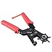 6 Sizes Kit Revolving Heavy Duty Leather Belt Hole Punch Puncher Cut Eyelet Plier Tool DIY