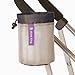 Think King Soft Buggy Cup for Stroller, Wheelchair, Rollator, Walker, Black/Silver