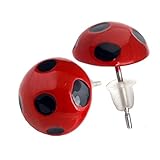 Miraculous Ladybug Rings,Earrings,Necklace,Cufflink Cat Noir Cosplay Jewelry Earring A