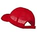 Air Mesh Polyester Cap - Red OSFM
