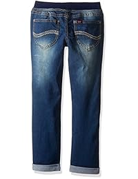 Cintura alta de punto de las niñas de LEE Pull on Skinny Jean