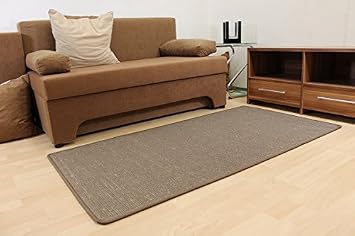 Sisal Teppich Malta Beige Braun Laufer 75 Cm Breit Grosse 10 X