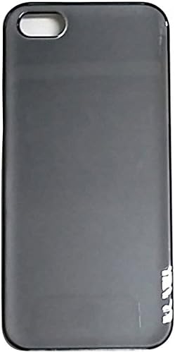 Iphone5 Aqua Hard Glossy Case, Apple Iphone 5, 5s Smartphone Carrying Case, Tined Glassy Mobile Cover with Anti-shock (Black)