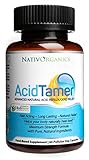 Natural Acid Reflux Relief USDA Organic Antacid Acid Reflux Supplement  100% Vegan Powerful Acid Reducer For Fast Natural GERD And Heartburn Relief - 60 Vegan Caps - AcidTamer