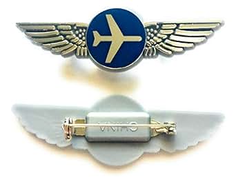 Amazon.com: Aviator Kids Airplane Pilot Wings Plastic Pins ...