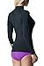 TM-WT71-BLKZ_Medium Tesla Surfista Women's UPF 50+ Long Sleeve Athletic Rashguard WT71