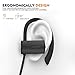 Anlo Bluetooth Headphones Wireless In Ear Earbuds V4.1 Stereo Noise Isolating Sports Sweatproof Headset with Mic, Premium Bass Sound - Black