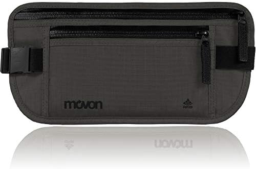 Money Belt for Travel: Reliable Guard of Your Money - RFID Blocking Built-in - Travel Wallet Hidden - Comfortable Money Pouch - Well Designed Travel Belt - Durable Money Belts for Men/Women