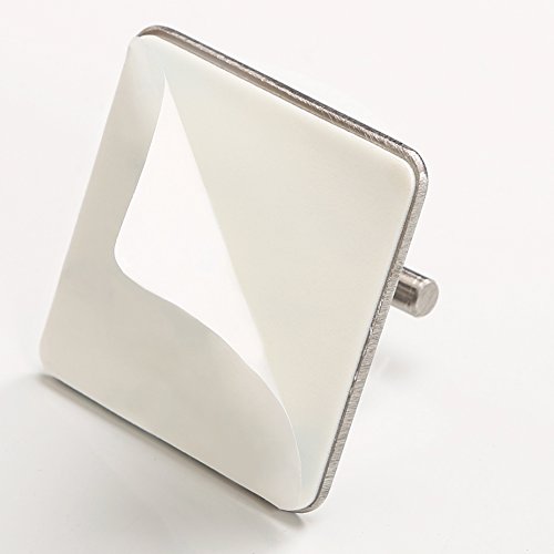 4 Adhesive+Stainless+Brushed+Bathroom+Organizer