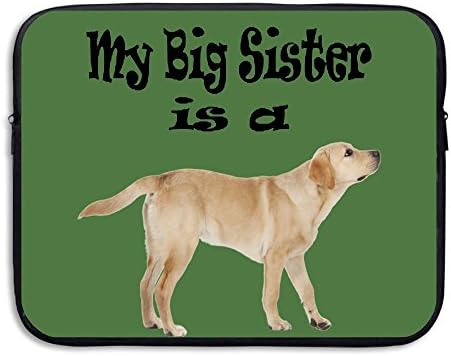 Praise Store My Big Sister Is A Yellow Lab Dog Computer Liner Bag Chemistry 13 Inch Tablet Case Computer Accessories For Macbook Air Pro