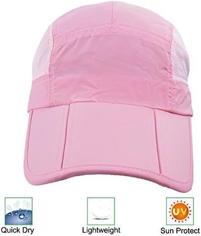 CATOP Baseball Cap,Foldable & Breathable&Lightweight Quick Dry Mesh Back Cooling Sun Hats,Sports Caps for Outdoor Activities Golf Tennis Only 2.1 oz (7colours)