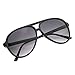 zeroUV - Large Classic Retro Plastic Aviator Sunglasses