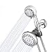 Waterpik High Pressure Shower Head Handheld Spray, 2-in-1 Dual System with 5-Foot Hose PowerPulse Massage, Chrome, 2.5 GPM XET-633-643
