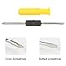 QLOUNI Car Roadside Emergency Kit, Auto Truck Safety Emergency Road Side Assistance Kits with Jumper Cables, First Aid Kit, Tow Rope, Reflective Warning Triangle, Safety Hammer, Auto Plug In Fuse, etc