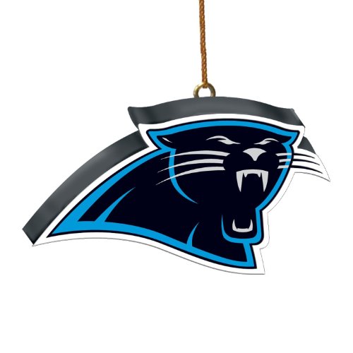 Carolina Panthers 3D Logo Ornament
