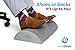 Rest My Sole - Foot Rest Cushion for Under Desk - Ergonomic Footrest Your Feet Will Love at Home or Office - Resilient Comfort Foam, Non-Slip Lower Surface and Low Profile for Optimum Leg Clearance