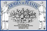 Napolonic Wars Waterloo 1815 Prussian Landwehr (Militia) Elbe Regiment (20) 1/32 Armies in Plastic